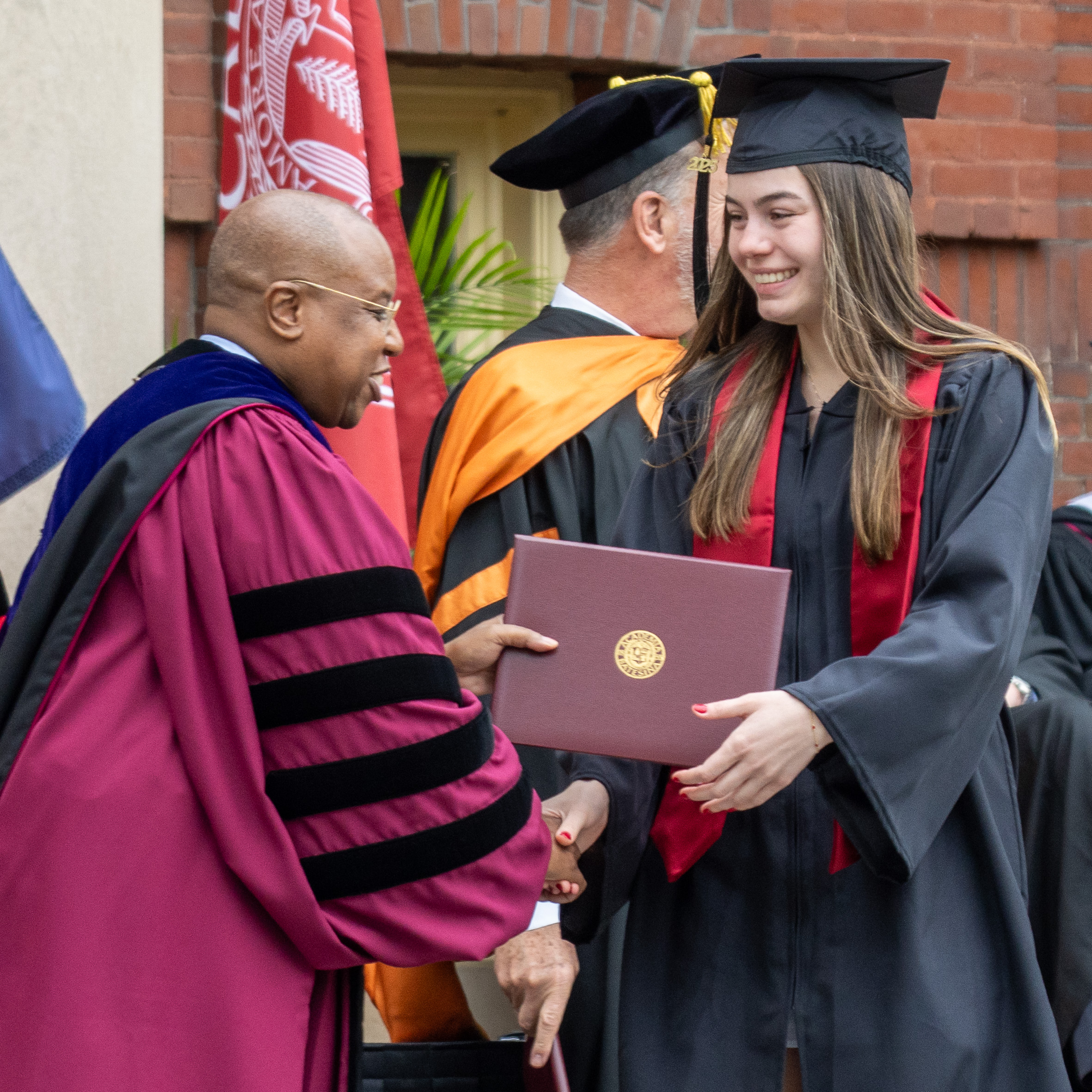 Garry W. Jenkins And Sierra Stark, Bates College, Lewiston, Maine