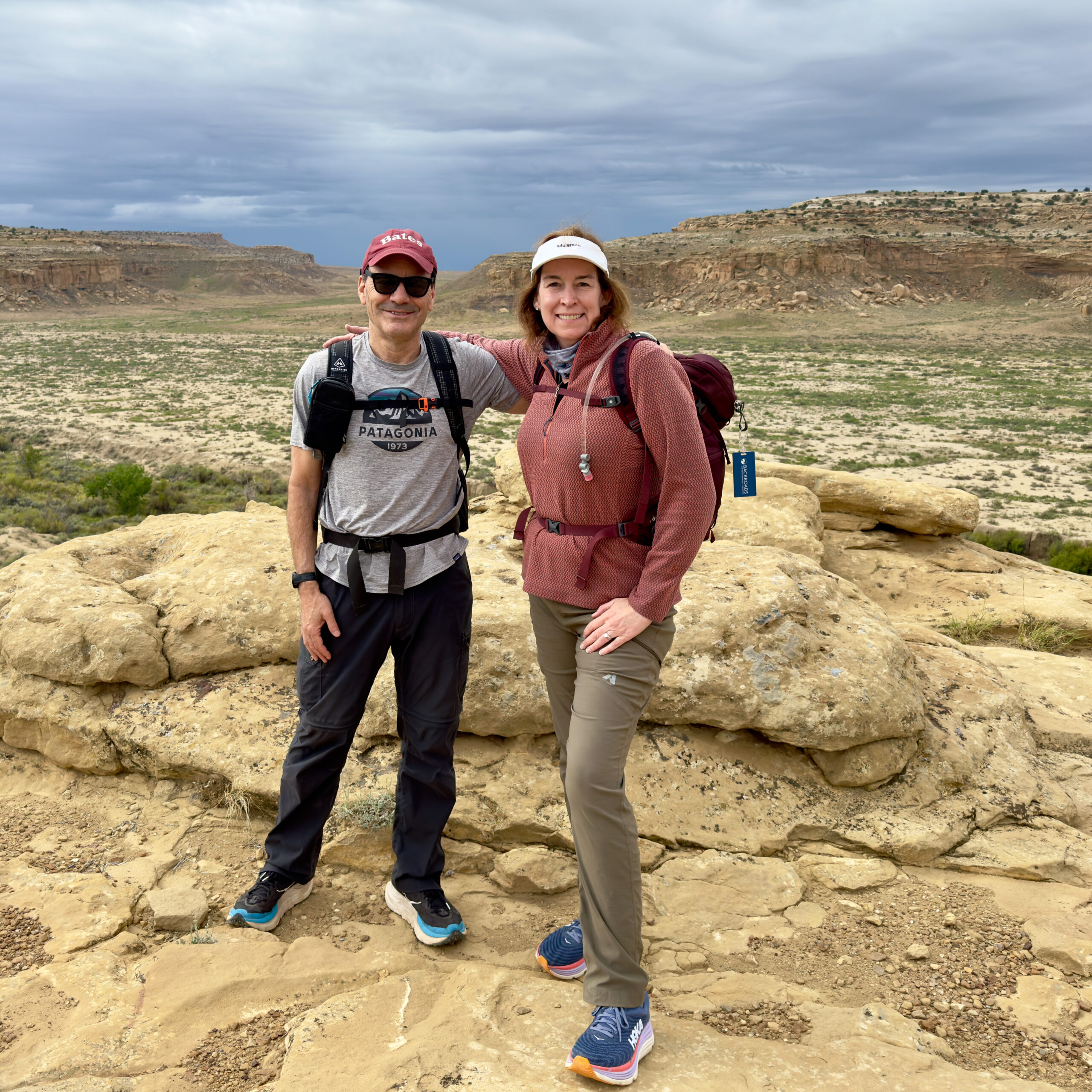 Don And Laura Stark, Chaco Canyon, NM