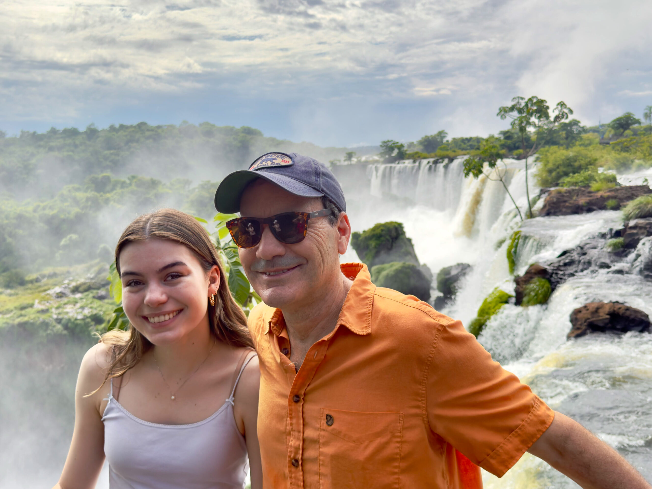 Sierra And Don Stark, Iguazu Falls, Argentina