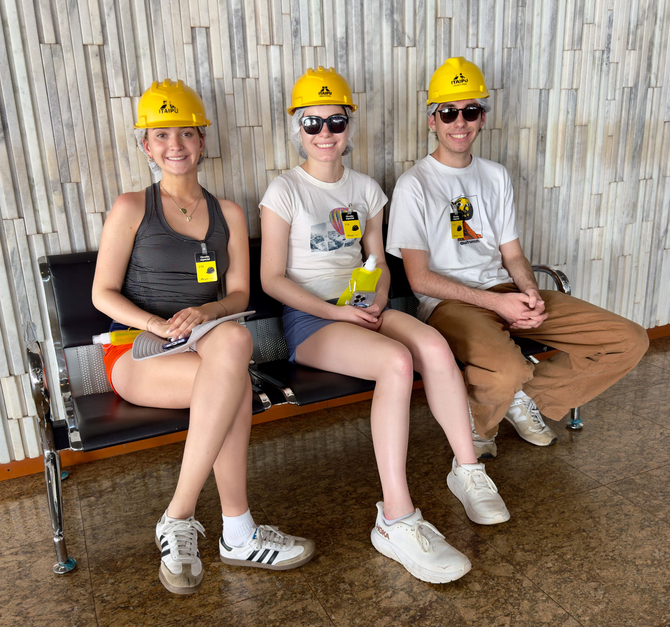 Phoebe Gulsen, Sierra And Kade Stark, Itaipu Dam, Paraguay