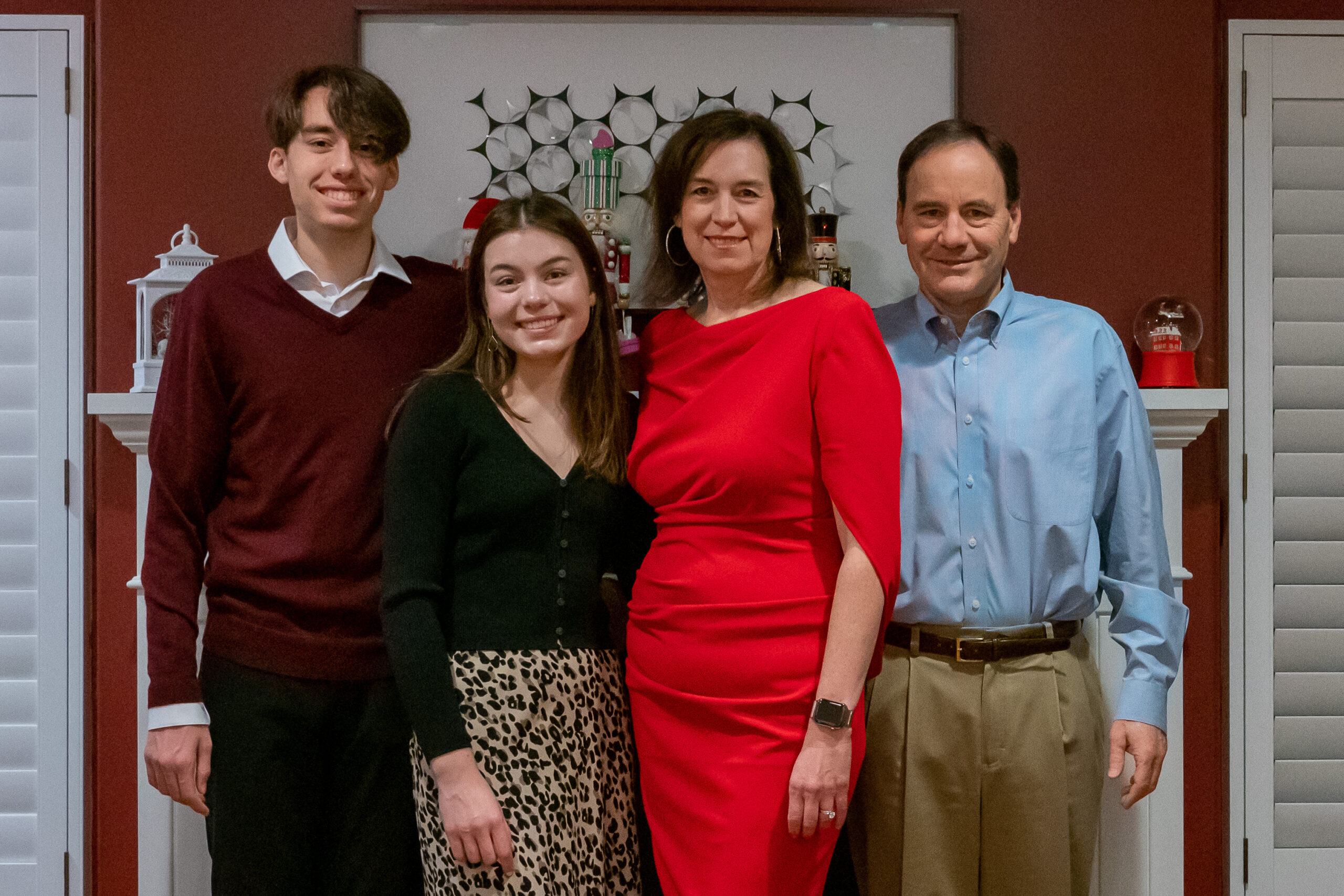 Kade, Sierra, Laura, And Don Stark, Palo Alto, CA
