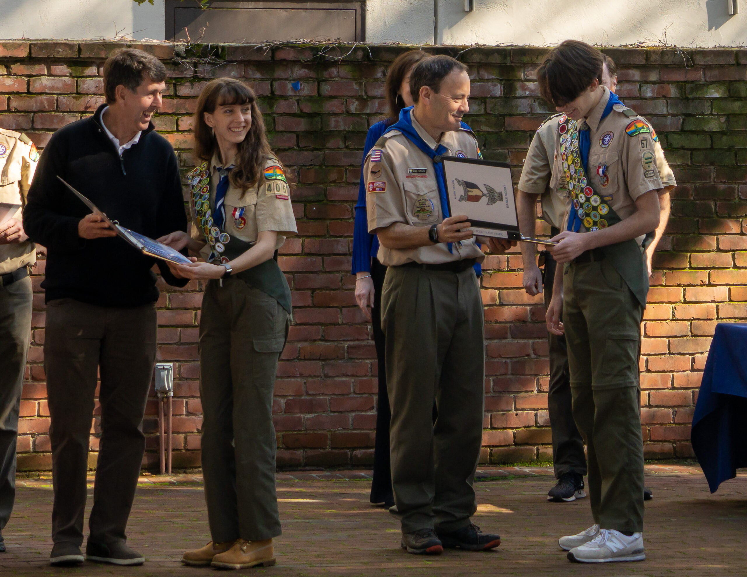 Dave And Piper Lyons, Don And Kade Stark, Palo Alto, CA