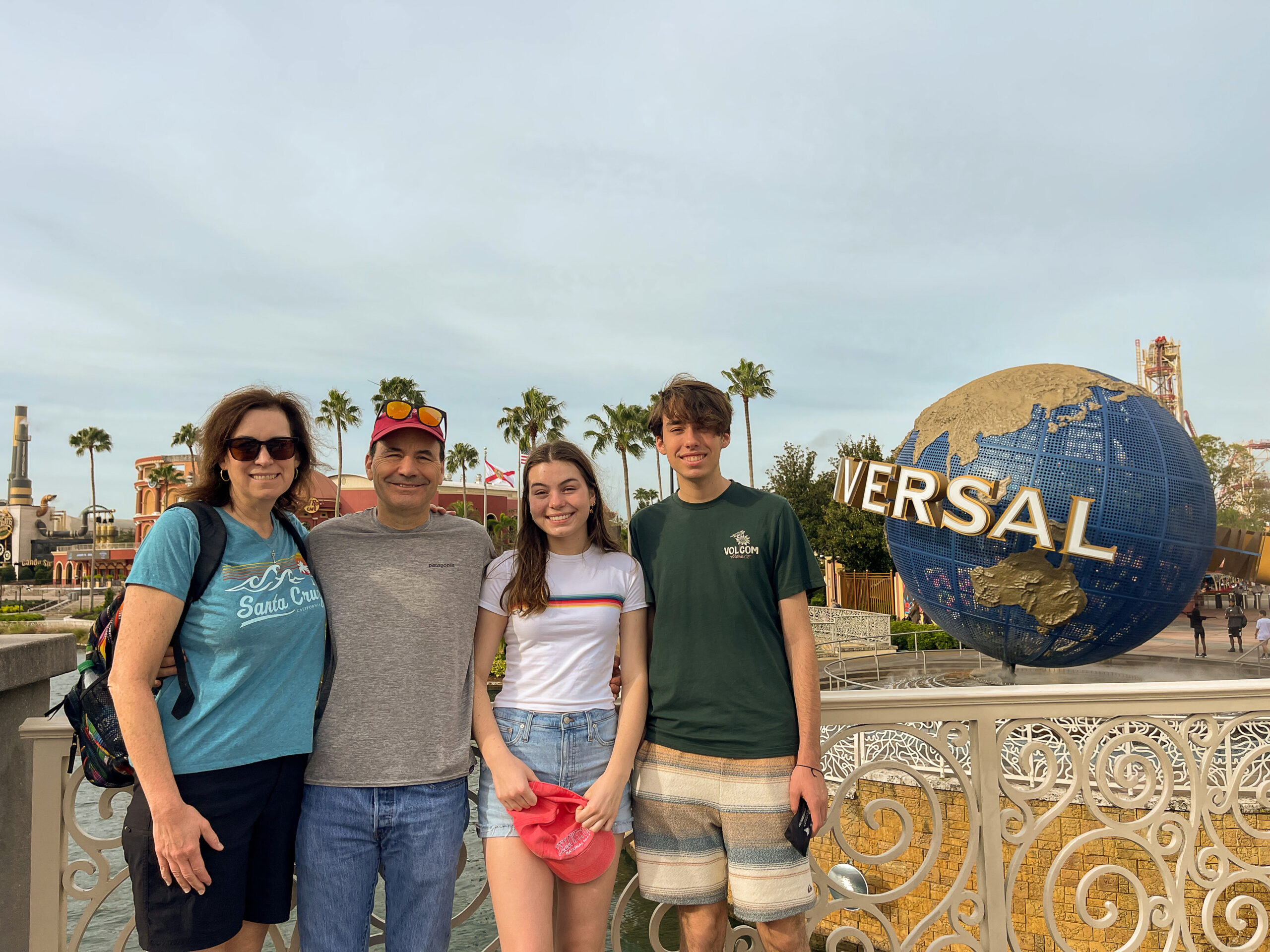 Laura, Don, Sierra, And Kade Stark, Orlando, FL