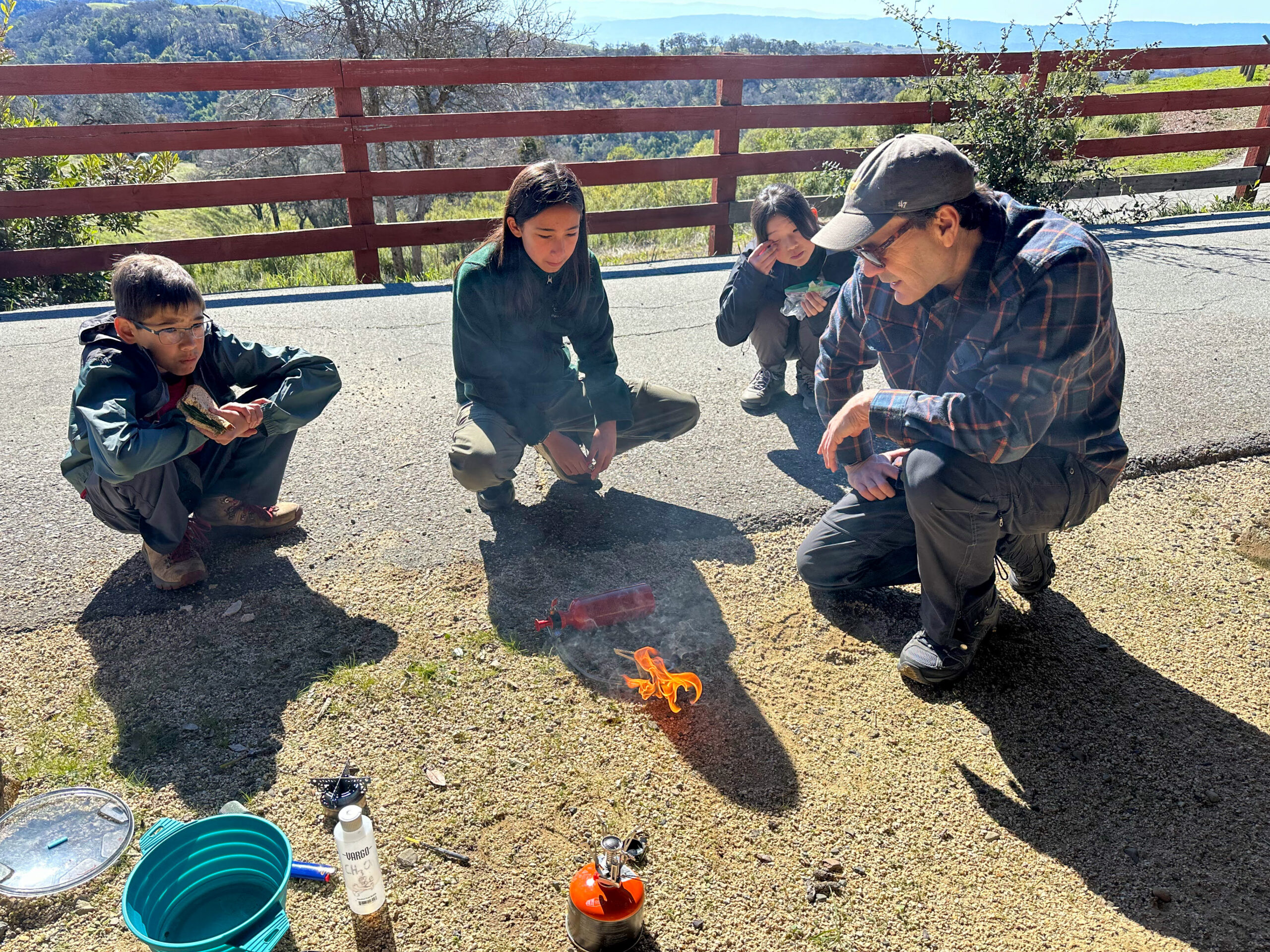 Phinn Hedstrom, Lina Bahbah, Chloe Lee, And Don Stark, Henry Coe SP, CA