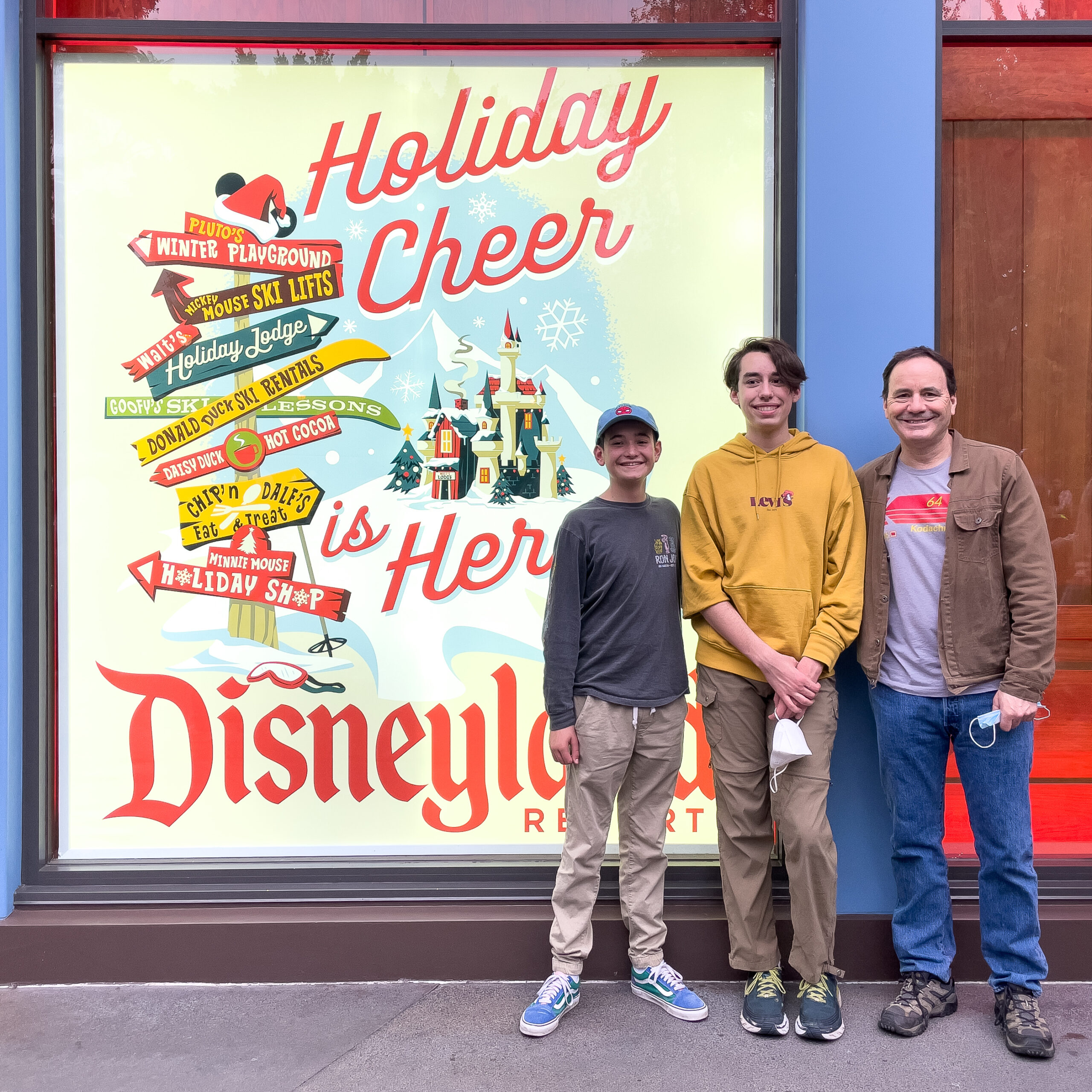 Liam Gulsen, Kade And Don Stark, Disneyland, CA