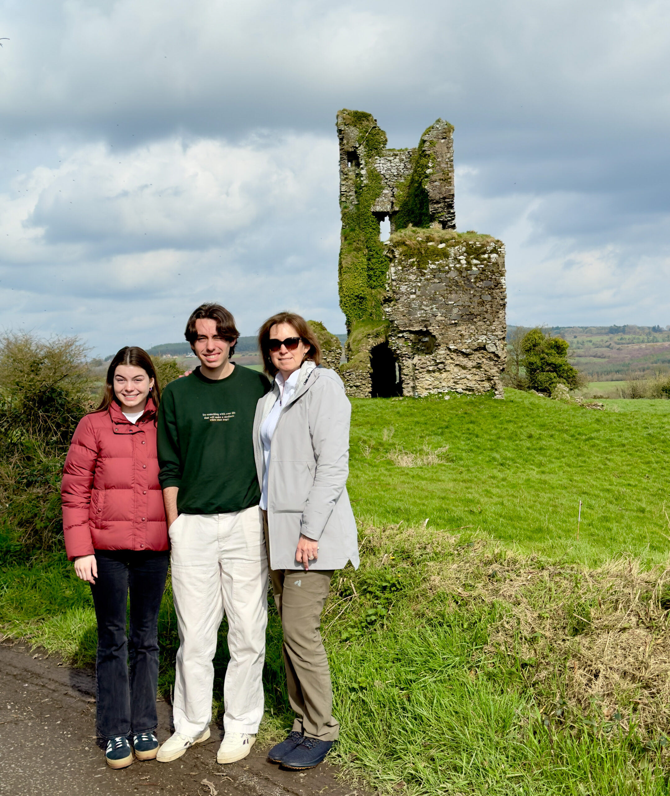 Sierra, Kade, And Laura Stark, Barrett Castle, Ireland