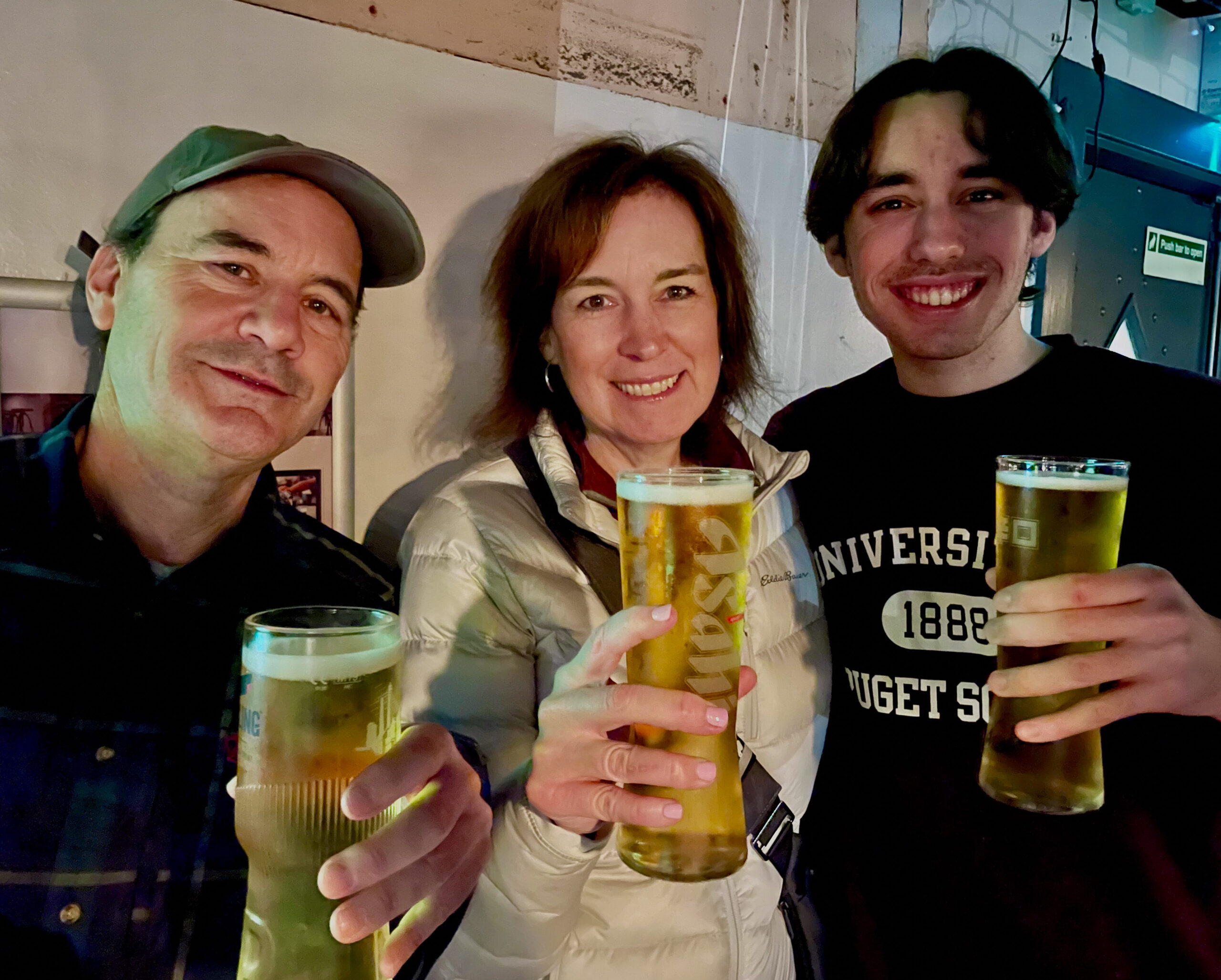 Don, Laura, And Kade Stark, Temple Bar, Dublin