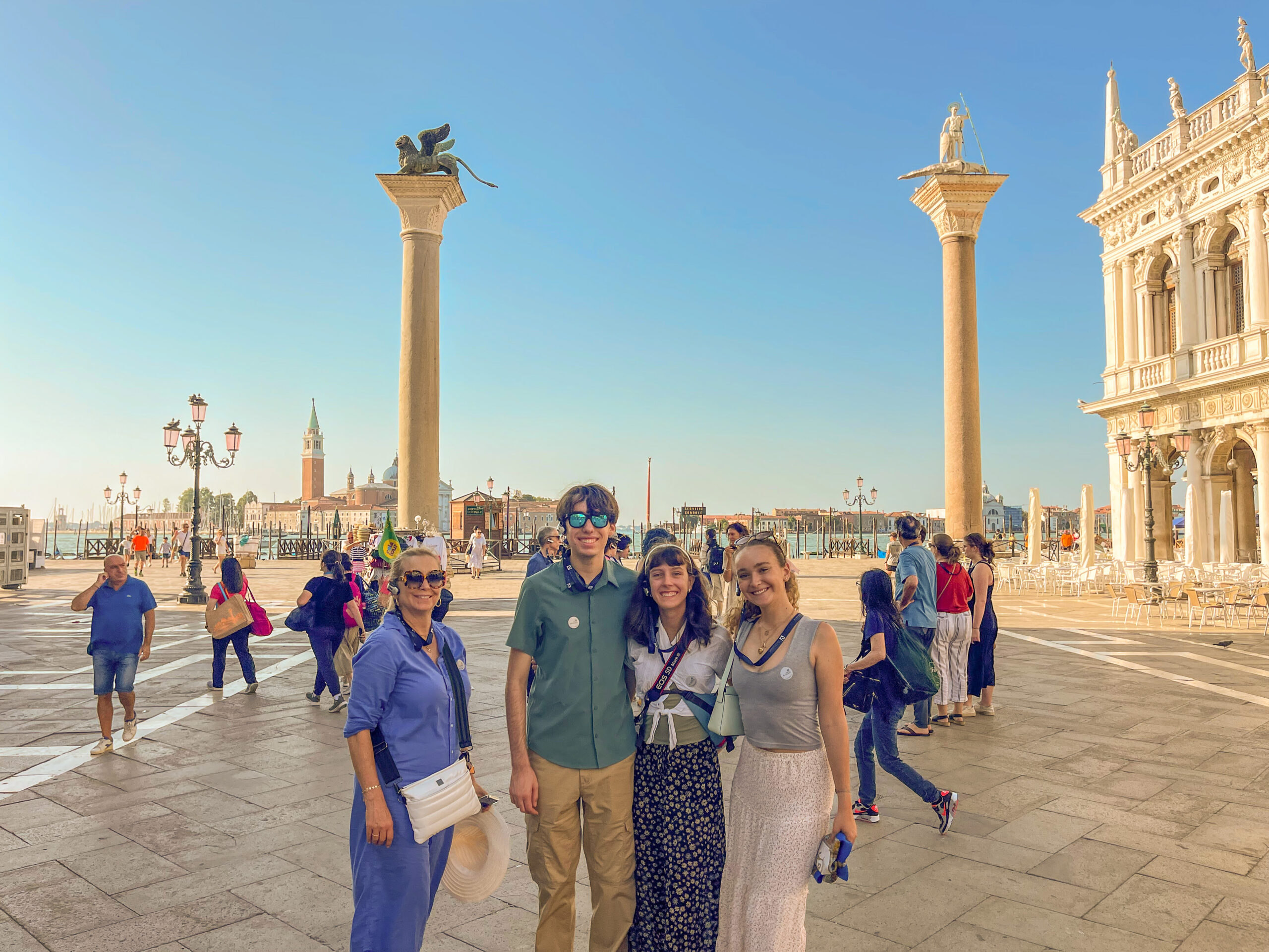 Suzette And Phoebe Gulsen, Kade Stark, And Piper Lyons, Venice