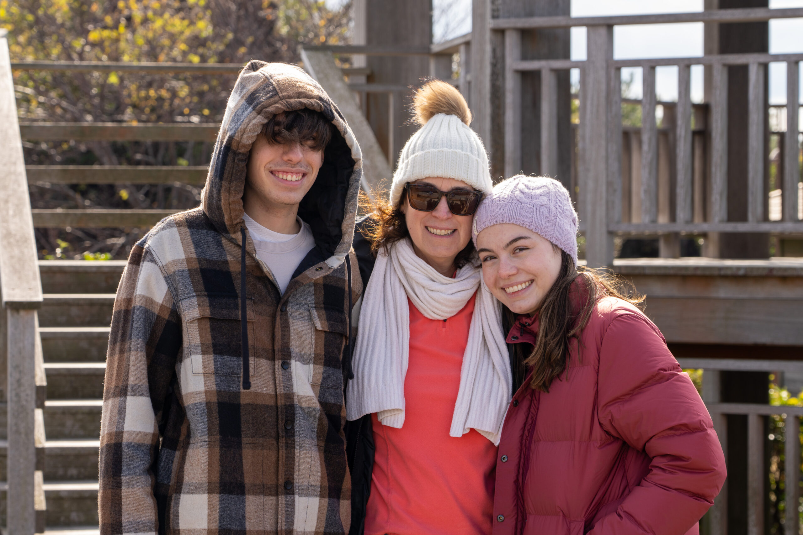Kade, Laura, And Sierra Stark, Sakurajima, Japan