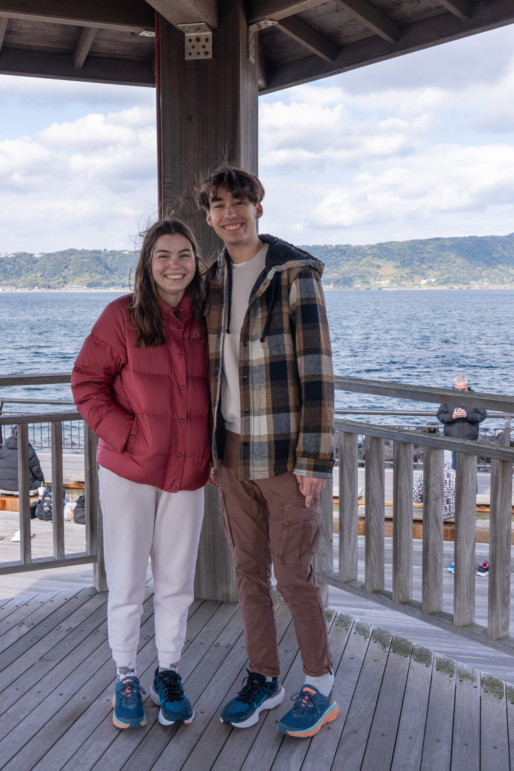 Sierra And Kade Stark, Sakurajima, Japan