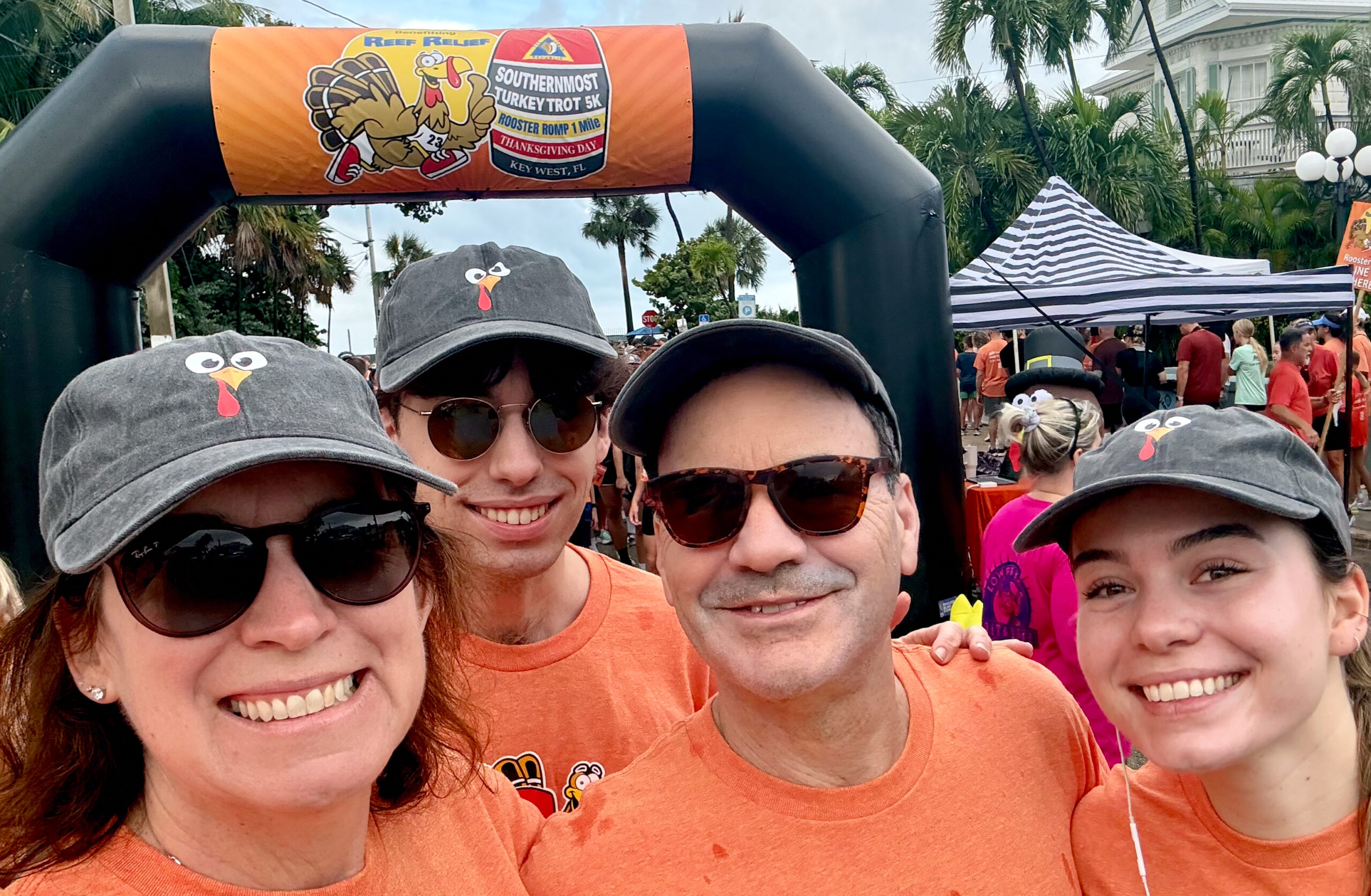 Laura, Kade, Don, And Sierra Stark, Key West, Florida
