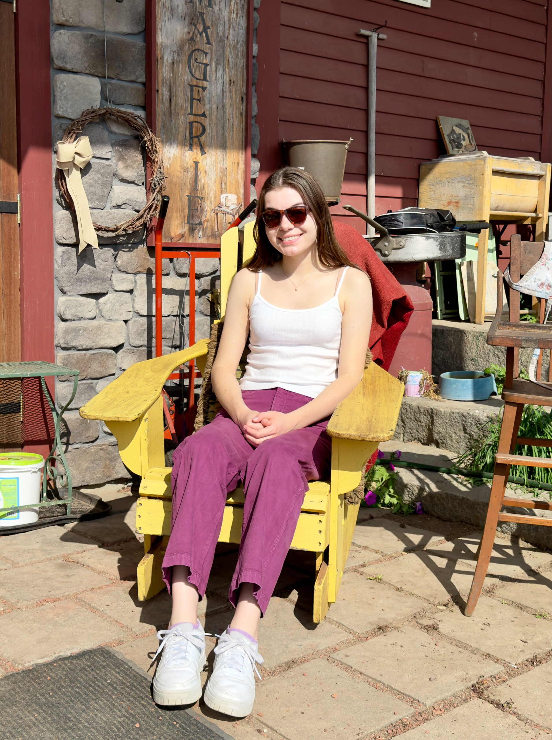 Sierra Stark, Nezinscot Farm, Turner, ME