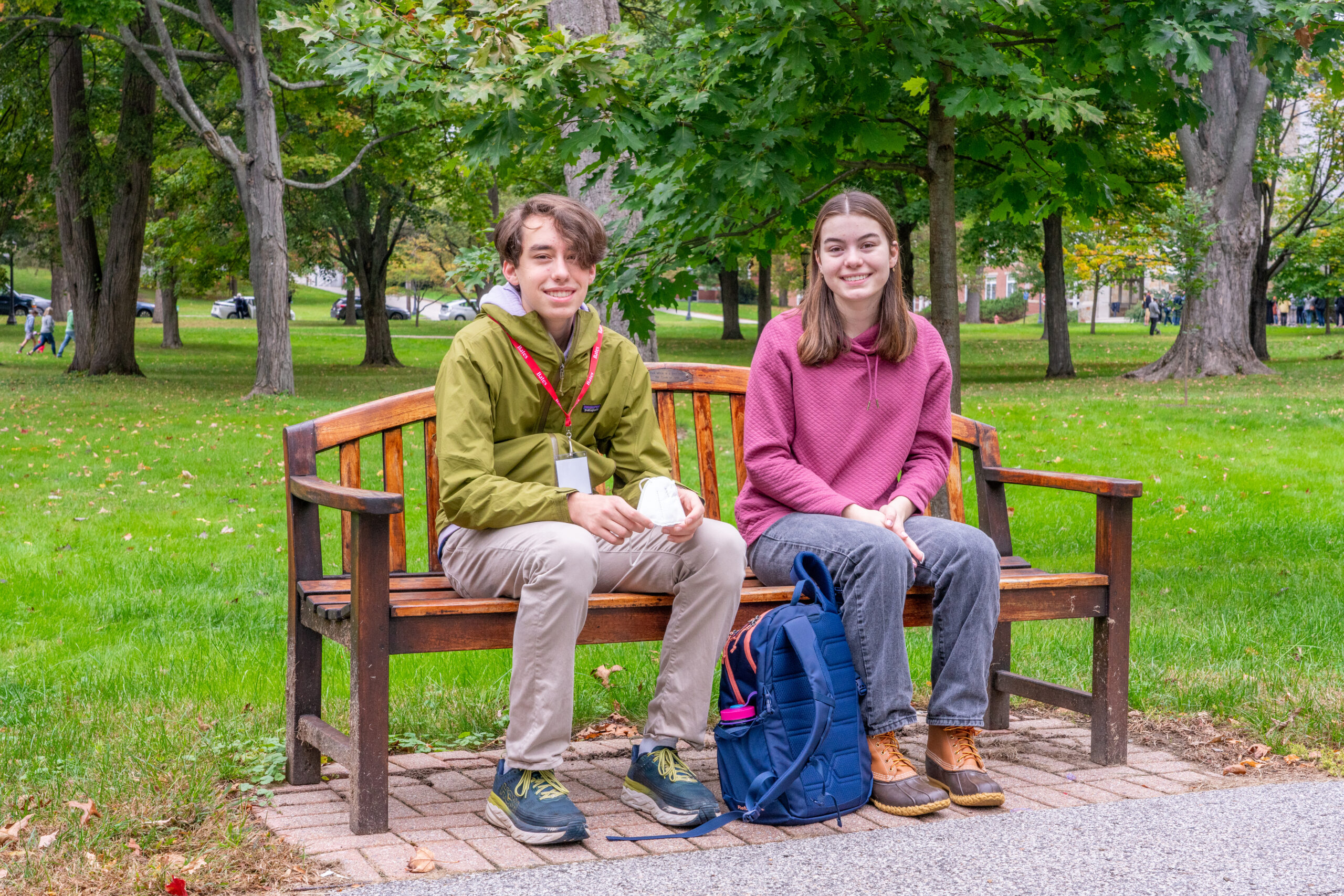 Kade And Sierra Stark, Bates College, Lewiston, ME