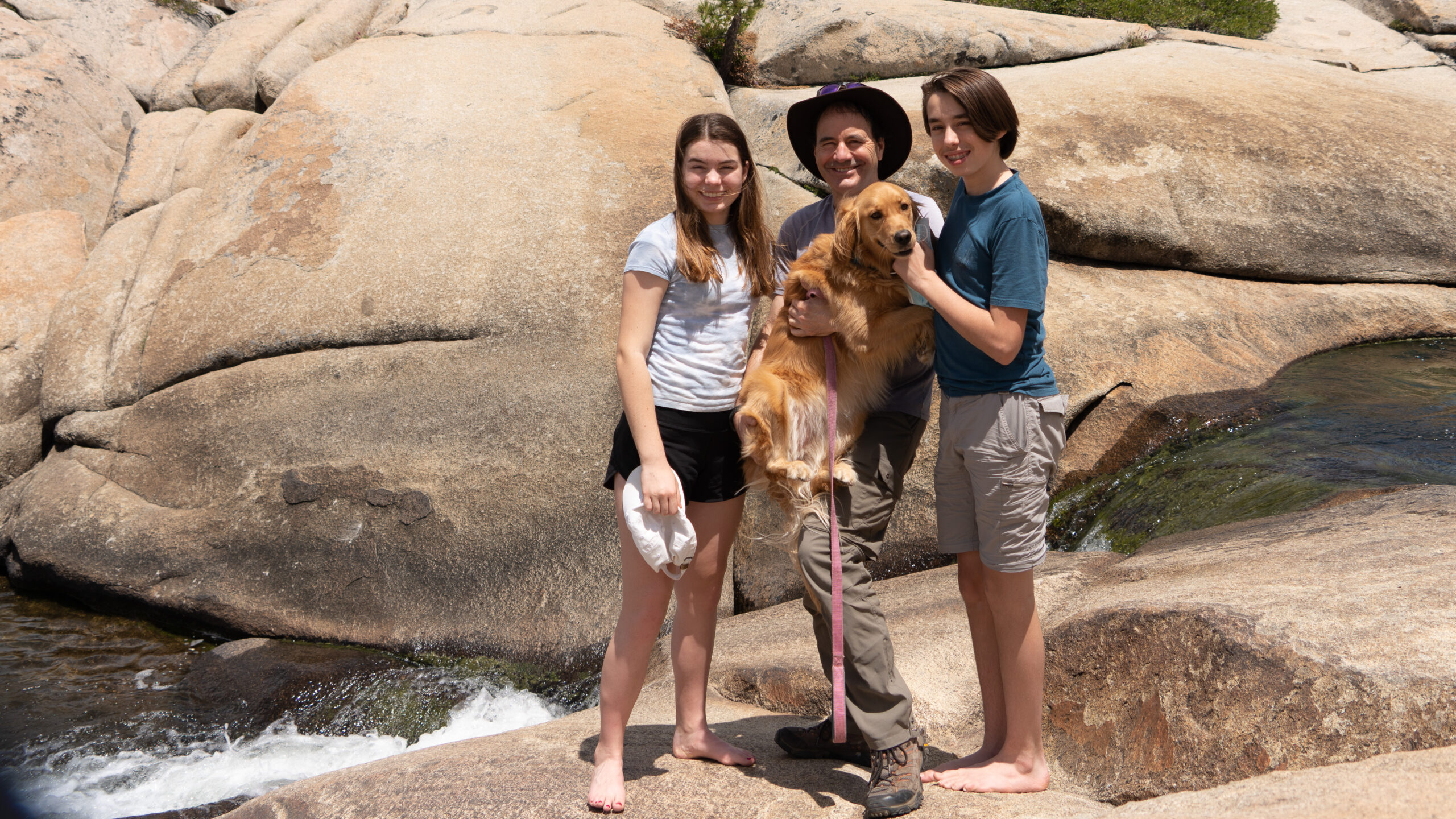 Don , Sierra, And Kade Stark And Riley, Silver Lake, CA