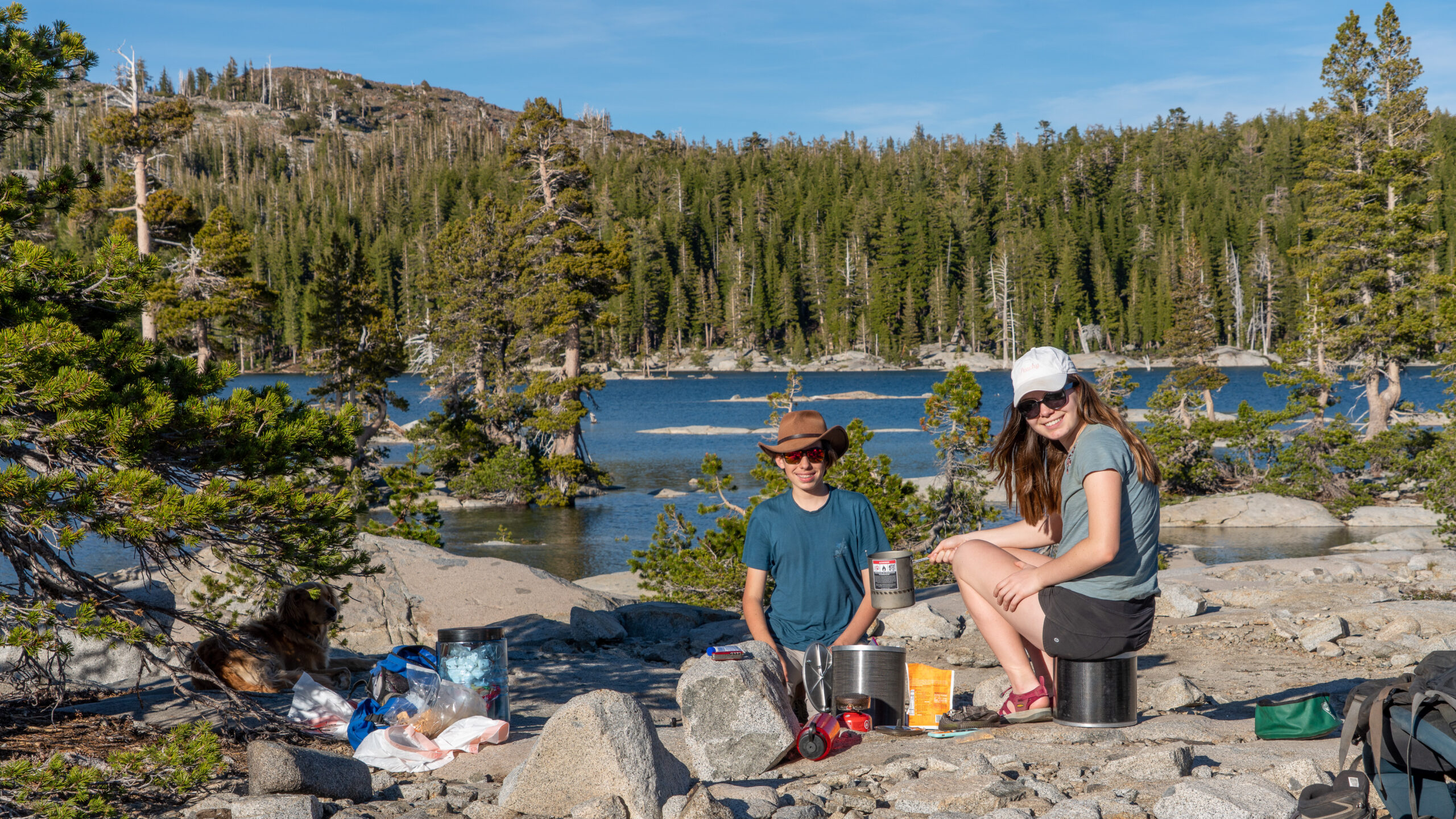 Sierra And Kade Stark, Lake Aloha, CA