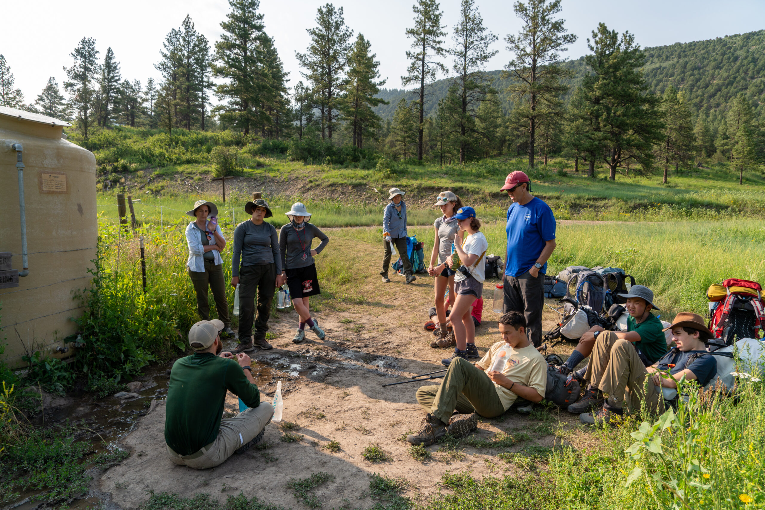 Water Purification, Lover's Leap Camp, Philmont, NM