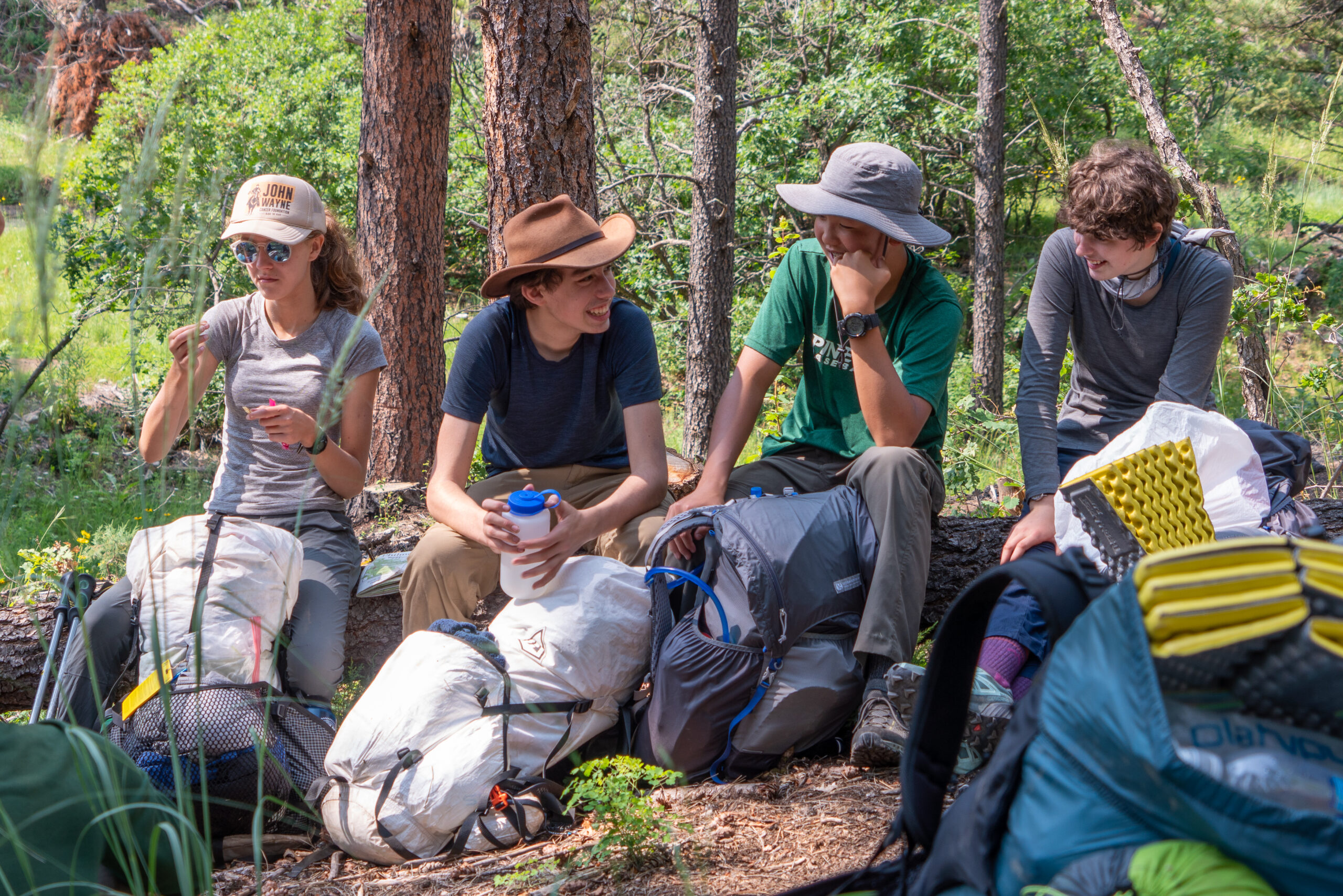 Piper Lyons, Kade Stark, Robert Cui, And Rachel Snyder, Philmont, NM