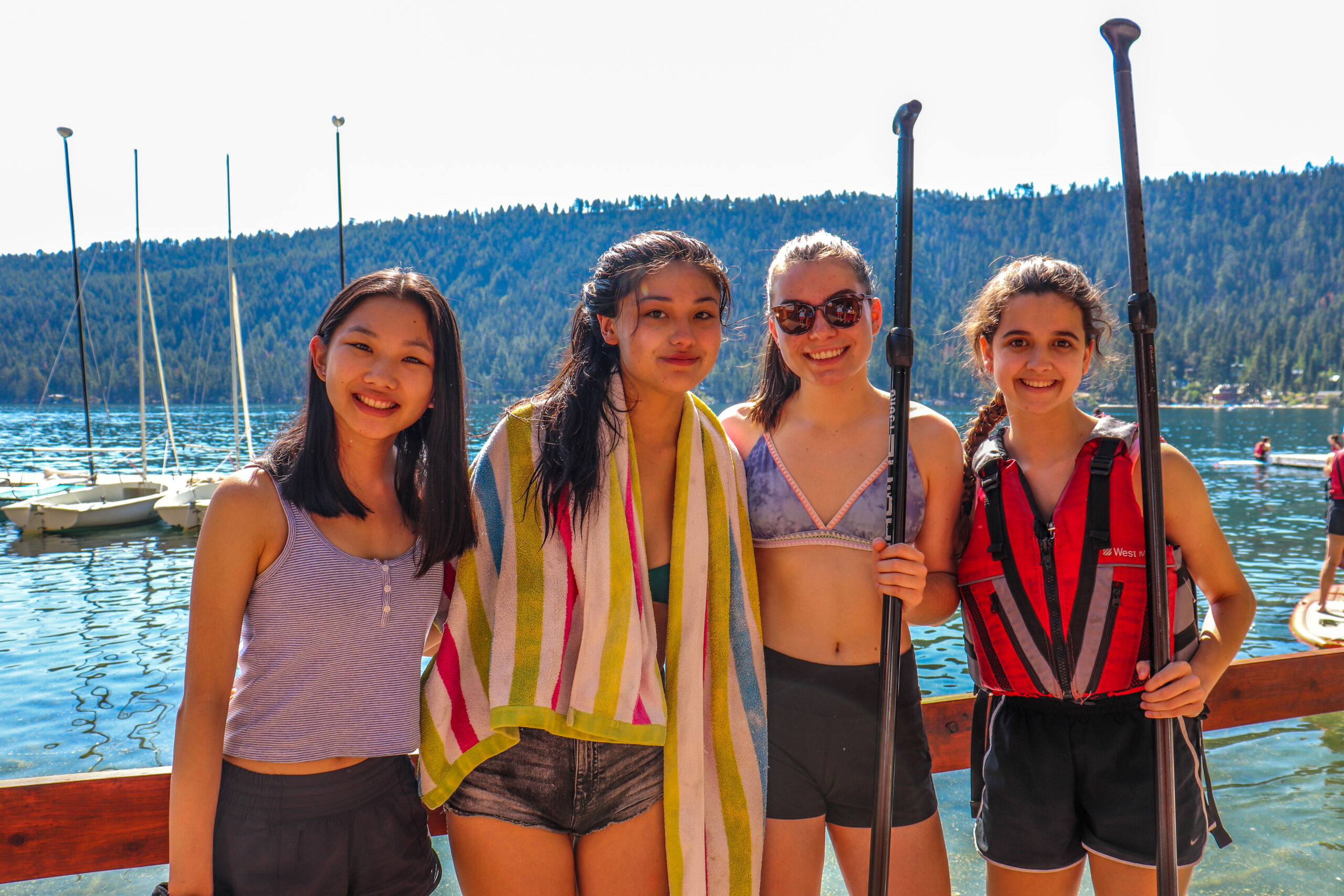 Sierra Stark And Lydia Piggot, Stanford Sierra Camp, CA