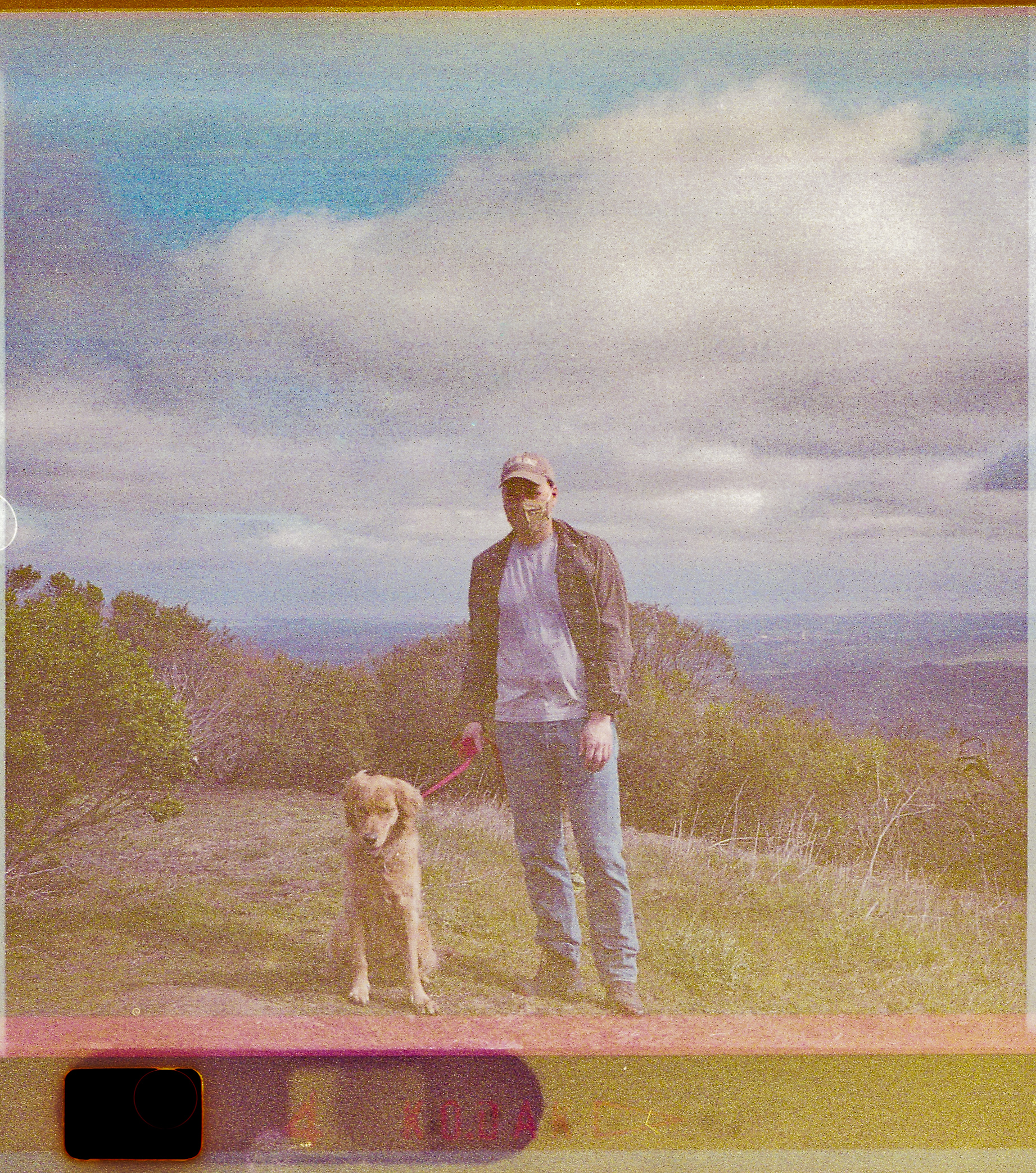Don Stark And Riley, Film That Expired In 1992, Palo Alto, CA