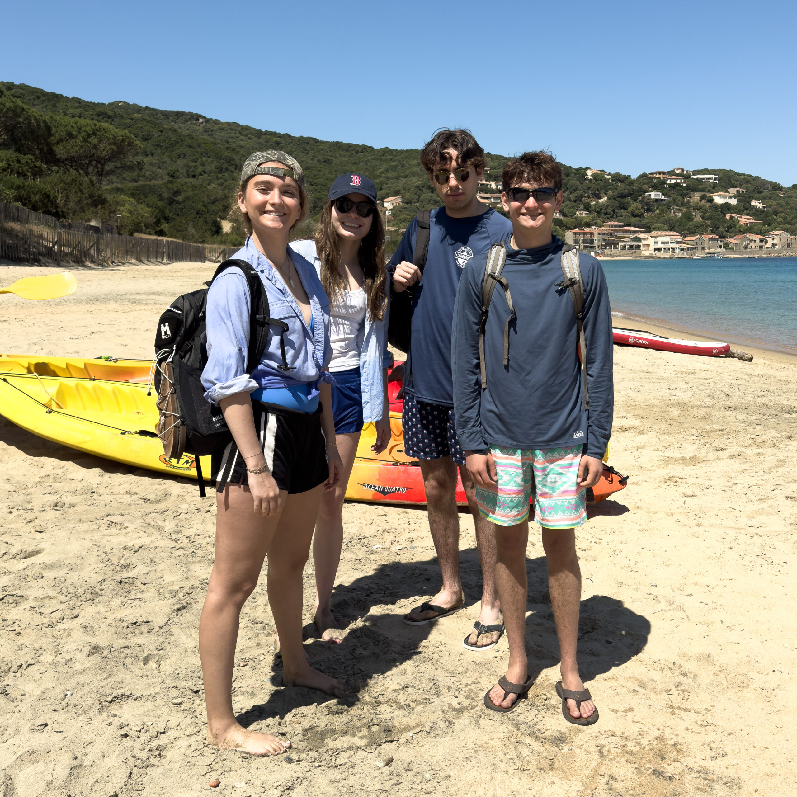 Sierra And Kade Stark, Liam And Phoebe Gulsen, Campomoro, Corsica