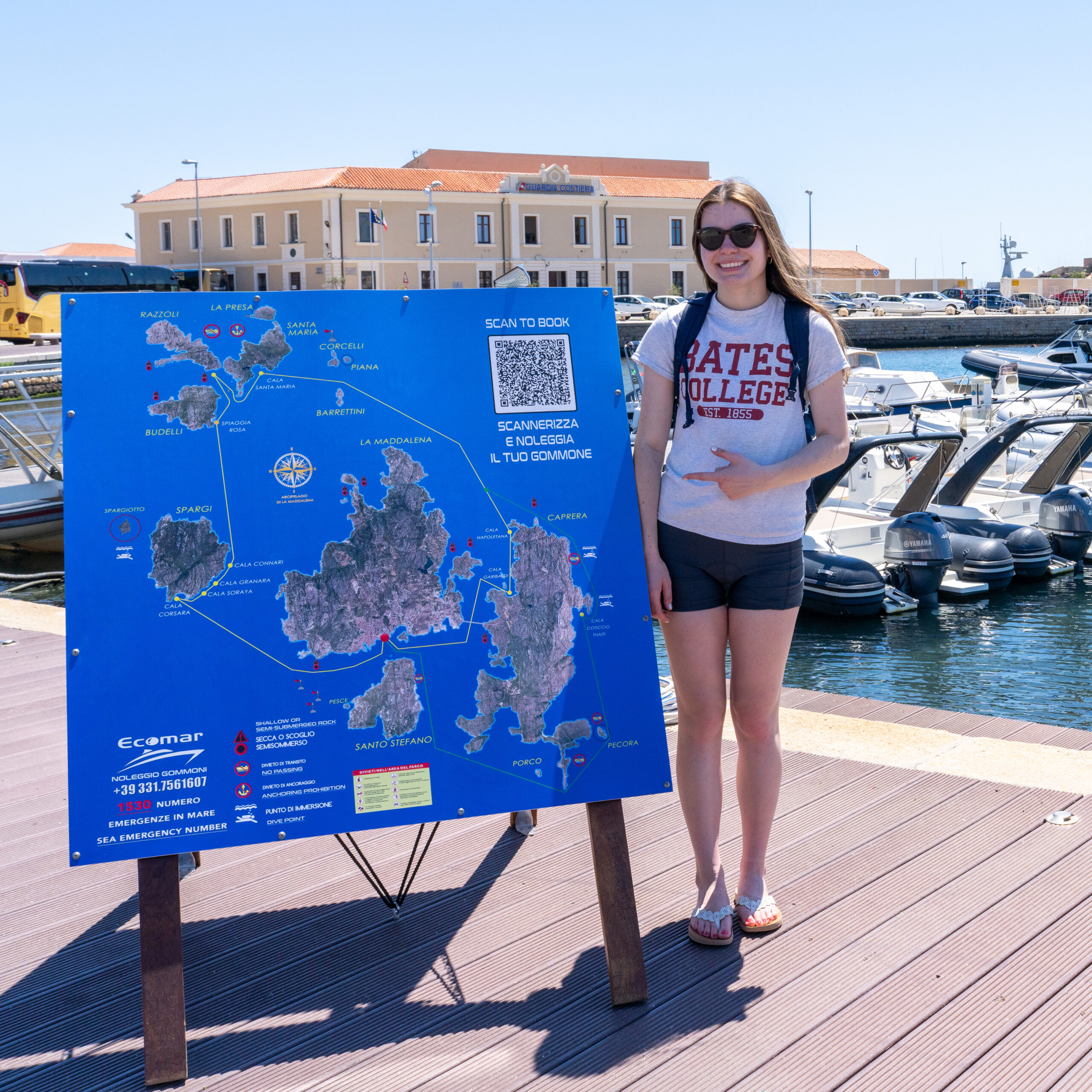 Sierra Stark, La Maddalena, Sardinia